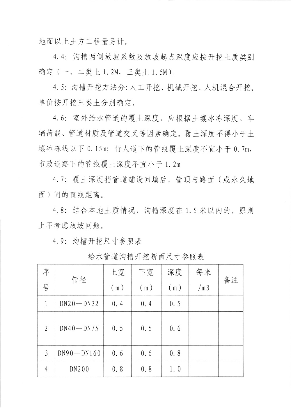 關(guān)于印發(fā)《供水工程施工及驗收標準》的通知